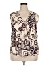 Forever 21 Plus Ivory Sleeveless Blouse Size 1X - photo 1