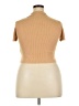 Forever 21 Tan Short Sleeve Turtleneck Size XL - photo 2