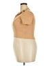 Forever 21 Tan Short Sleeve Turtleneck Size XL - photo 5