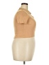 Forever 21 Tan Short Sleeve Turtleneck Size XL - photo 4