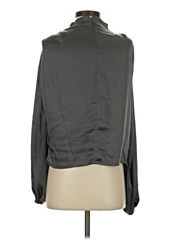 Line & Dot Long Sleeve Blouse (view 2)