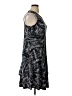 MICHAEL Michael Kors Graphic Black Casual Dress Size 1X - photo 4