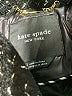 Kate Spade New York 100% Nylon Argyle Black Jacket Size L - photo 6