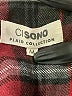 Ci Sono Burgundy Poncho Size M - photo 7