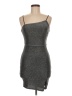 Lulus Metallic Silver Cocktail Dress Size M - photo 1