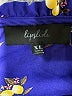 Lipslide 100% Polyester Stars Blue 3/4 Sleeve Blouse Size XL - photo 7