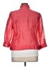 Chico's Color Block Red Jacket Size 14 (estimated) - photo 2