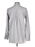 Time Out Polka Dots Gray Long Sleeve Button-Down Shirt Size L - photo 2