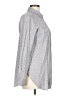 Time Out Polka Dots Gray Long Sleeve Button-Down Shirt Size L - photo 4