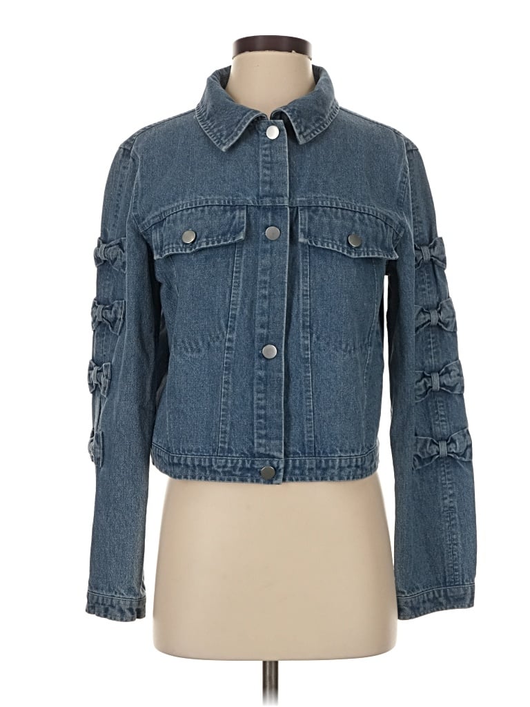 Pre-owned Bibi Denim Jacket In Blue