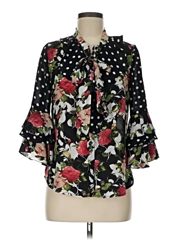 Gracia 3/4 Sleeve Blouse (view 1)