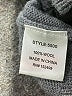 Amour Vert 100% Wool Gray Wool Cardigan Size S - photo 4