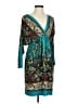Bailey Blue Paisley Teal Casual Dress Size XXS (estimated) - photo 1