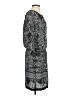 Cache 100% Polyester Paisley Gray Casual Dress Size S - photo 4