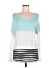 Hyfve Teal Long Sleeve Top Size M - photo 1