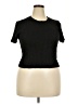 Forever 21 Plus Black Short Sleeve Top Size 2X - photo 1