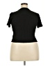 Forever 21 Plus Black Short Sleeve Top Size 2X - photo 2