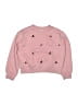 Crewcuts Outlet Hearts Pink Pullover Sweater Size 6 - 7 - photo 1