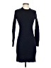 Gap 100% Merino Blue Black Wool Dress Size XS - photo 1