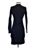 Gap 100% Merino Blue Black Wool Dress Size XS - photo 2