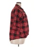 Paper Tee 100% Polyester Plaid Red 3/4 Sleeve Blouse Size 2X - photo 4