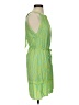 Escapada 100% Rayon Paisley Green Casual Dress Size XS - photo 4