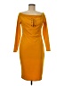 Thalia Sodi Orange Cocktail Dress Size M - photo 1