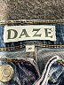 Daze Graphic Blue Jeans Size 27 waist - photo 7