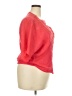 Hope Springs 100% Polyester Orange Short Sleeve Blouse Size XXL - photo 4
