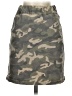 Boston Proper Camo Green Casual Skirt Size 0 - photo 1