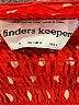 Finders Keepers 100% Polyester Red Short Sleeve Blouse Size 4 - photo 7