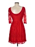 Atmosphere Red Cocktail Dress Size 8 - photo 2