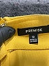 PREMISE Solid Yellow Casual Skirt Size 10 - photo 4