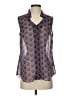 CAbi 100% Polyester Blue Sleeveless Blouse Size S - photo 1