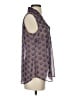 CAbi 100% Polyester Blue Sleeveless Blouse Size S - photo 4