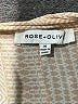 Rose + Olive 100% Polyester Tan Long Sleeve Blouse Size M - photo 7