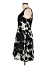 Kensie Graphic Black Cocktail Dress Size L (estimated) - photo 5