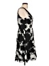 Kensie Graphic Black Cocktail Dress Size L (estimated) - photo 4