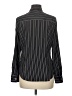 MICHAEL Michael Kors 100% Polyester Stripes Black Long Sleeve Blouse Size M - photo 2