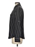 MICHAEL Michael Kors 100% Polyester Stripes Black Long Sleeve Blouse Size M - photo 5