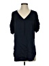 Lyssé Blue Short Sleeve Blouse Size S - photo 1