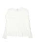 Scoop Ivory Long Sleeve Top Size 4 - 6 - photo 2