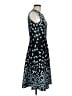 Unbranded Print Blue Black Cocktail Dress One size - photo 4
