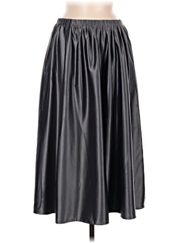 Everleigh Faux Leather Skirt (view 1)