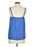 I Heart Ronson 100% Polyester Blue Sleeveless Blouse Size XS - photo 2