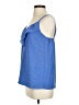 I Heart Ronson 100% Polyester Blue Sleeveless Blouse Size XS - photo 5
