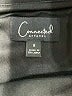 Connected Apparel 100% Polyester Solid Black Casual Dress Size 8 - photo 7