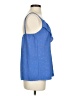 I Heart Ronson 100% Polyester Blue Sleeveless Blouse Size XS - photo 4