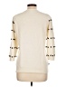 J.Crew Factory Store Polka Dots Ivory Pullover Sweater Size L - photo 2