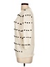J.Crew Factory Store Polka Dots Ivory Pullover Sweater Size L - photo 5